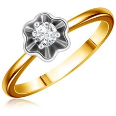 Бронницкий Ювелир Кольцо из желтого золота RD0000225005, размер 17