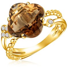 Бронницкий Ювелир Кольцо из желтого золота D0001535305, размер 17