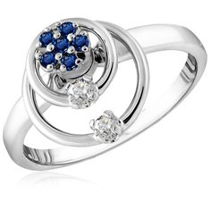 Бронницкий Ювелир Кольцо из белого золота 65319159, размер 16.5