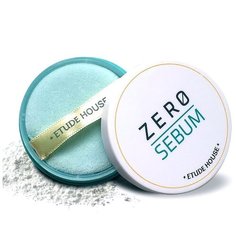 Etude House Рассыпчатая матирующая пудра Zero Sebum Drying Powder белый