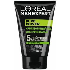 LOreal Paris Гель для умывания Men Expert Pure Power с черным углем 100 мл