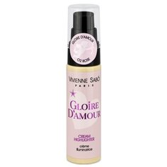 Vivienne Sabo Хайлайтер для лица кремовый Gloire dAmour mini 02, rose