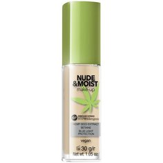 Bell Тональный флюид HypoAllergenic Nude&Moist Make-Up, 30 г, оттенок: 04 Natural Tan