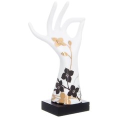 Подставка для колец Elan gallery Правая рука, белый