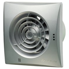 Вытяжной вентилятор VENTS 100 Квайт, алюминий лак 7.5 Вт