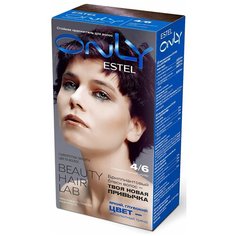 ESTEL Only краска для волос, 4/6 шатен фиолетовый