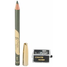 Chatte Noire Набор карандаш для глаз Kajal и точилка, оттенок N423 хаки