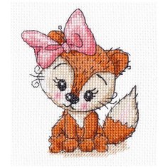 Овен Набор для вышивания Лисенок 8 х 10 см (1278)