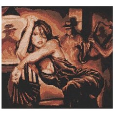 Палитра Набор для вышивания Шоколадный блюз 31 х 27 см (11.010)