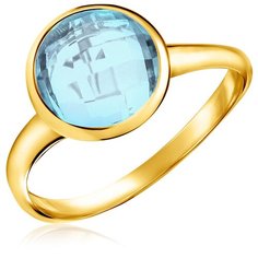 Бронницкий Ювелир Кольцо из желтого золота 55516087, размер 17.5