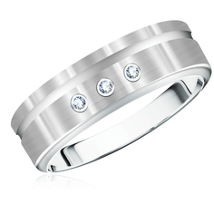 Бронницкий Ювелир Кольцо из белого золота 65029671, размер 17