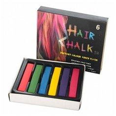 Мелки Hair Chalk для волос (6 шт)