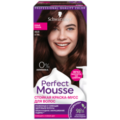 Schwarzkopf Perfect Mousse Стойкая краска-мусс для волос, 468, Пряный трюфель