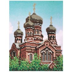 Созвездие Набор для вышивания бисером серия Золотое кольцо, Введенский женский монастырь 17 х 22 см (З-107)