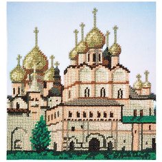 Созвездие Набор для вышивания бисером серия Золотое кольцо, Ростовский кремль 20 х 21 см (З-104)