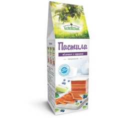 Пастила Белёвская Кондитерская Мануфактура яблочная с черникой без сахара, 250 г