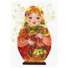 Алиса Набор для вышивания Матрешки. Осенняя краса 19 х 26 см (6-06)