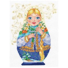 Алиса Набор для вышивания Матрешки. Весна-красна 19 х 26 см (6-04)