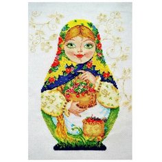 Алиса Набор для вышивания Матрешки Летняя краса 19 х 26 см (6-05)