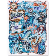 ABRIS ART Набор для вышивания бисером Тайны океана 31 x 42 см (АВ-684)