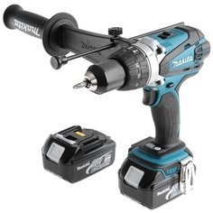 Аккумуляторная ударная дрель-шуруповерт Makita DHP458RFE Li-Ion 3 А·ч 18 В х2 кейс