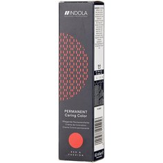 Indola Permanent Caring Color Стойкая крем-краска для волос Red & Fashion, 5.66x, Светлый коричневый красный экстра, 60 мл