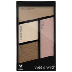 Wet n Wild Палетка теней для век Color Icon Eyeshadow Quad walking on eggshells