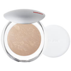 Pupa Luminys пудра компактная запеченная Silky Baked Face Powder 05 amberlight
