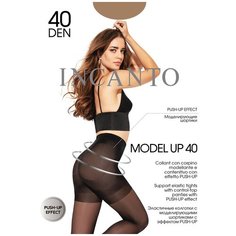 Колготки Incanto Model Up, 40 den, размер 2-S, daino (бежевый)