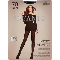 Колготки Incanto Micro Velvet, 70 den, размер 3-M, nero (черный)