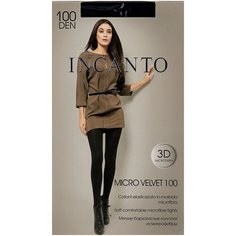 Колготки Incanto Micro Velvet, 100 den, размер 5-XL, nero (черный)
