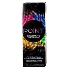 Point крем-краска для волос, 4.77 шатен коричневый интенсивный, 100 мл