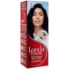 Londa стойкая крем-краска для волос Многогранный цвет и сияние, 2/8 (21) сине-черный