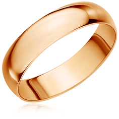 Бронницкий Ювелир Кольцо из красного золота 15020628, размер 21.5