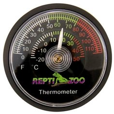 Термометр механический Repti Zoo RT01, черный