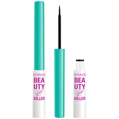 DIVAGE Подводка для глаз жидкая Beauty Killer, оттенок 01 черный