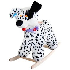Качалка Тутси Далматинец (310-2017) черный/белый