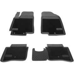Комплект ковриков салона NorPlast NPL-Po-31-35-CM для Hyundai Solaris 4 шт. черный