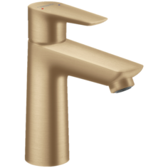 Смеситель для раковины (умывальника) hansgrohe Talis E 71710140 однорычажный шлифованная бронза