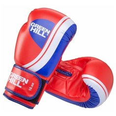 Боксерские перчатки Green hill Knockout (BGK-2266) красный 8 oz