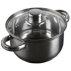 Кастрюля Доляна Классика, 113304, 1.5 л, серебристый