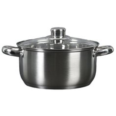 Кастрюля Доляна Гретте, 4097385, 3.2 л, серебристый