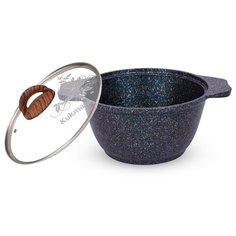 Кастрюля Kukmara Granit ultra, 1 л, blue