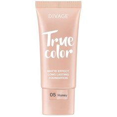 DIVAGE Тональный крем True Color, 25 мл, оттенок: 05 honey