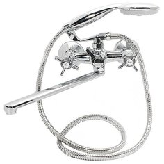 Смеситель с душевой лейкой встраиваемый Frap H24 F2124 хром