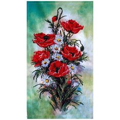 ABRIS ART Набор для вышивания бисером Фантазии лета 23 x 45 см (АВМ-001)