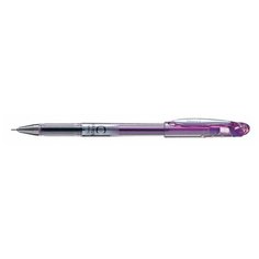 Pentel ручка гелевая Slicci 0.7 мм, фиолетовый цвет чернил