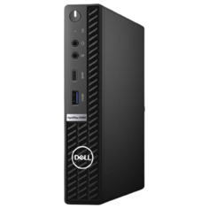 Настольный компьютер DELL OptiPlex 5080 Micro (5080-6819) Intel Core i7-10700T/16 ГБ/256 ГБ SSD+1 ТБ HDD/Intel UHD Graphics 630/Windows 10 Pro черный