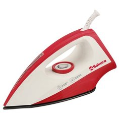 Утюг Sakura SA-3051NR / SA-3051NBK белый/красный
