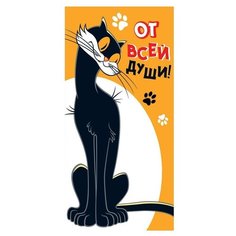Конверт для денег Творческий Центр СФЕРА От всей души! (КД3-12458), 1 шт.